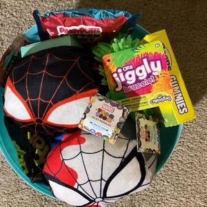 Spider-Verse Squishies Plush Set - Black, White, Red